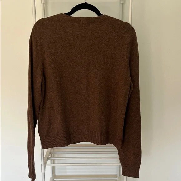 Old Navy Women's Brown Button-Front Knit Cardigan - Picture 3 of 5